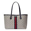 Gucci Ophidia Medium GG Tote 631685 Dark Blue