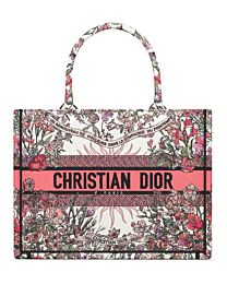 Christian Dior Medium Dior Book Tote Pink