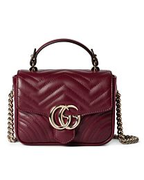 Gucci GG Marmont Mini Top Handle Bag 811238 