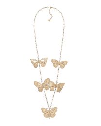 Christian Dior Women's Metamorphose Long Necklace Golden