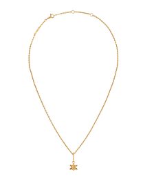 Celine Women's Triomphe Solitaire Necklace In Brass With Gold Finish Golden