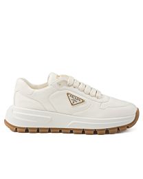 Prada Unisex Prax 01 Leather Sneakers 