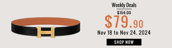 Weekly Deals, 48% off Hermes Constance Belt Buckle & Reversible Leather Strap 38mm